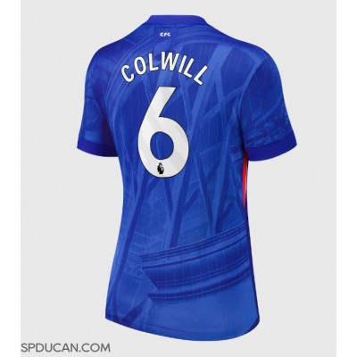 Zenski Nogometni Dres Chelsea Levi Colwill #6 Domaci 2025-26 Kratak Rukav Zenski Nogometni Dres Chelsea Levi Colwill #6 Domaci 2025-26 Kratak Rukav